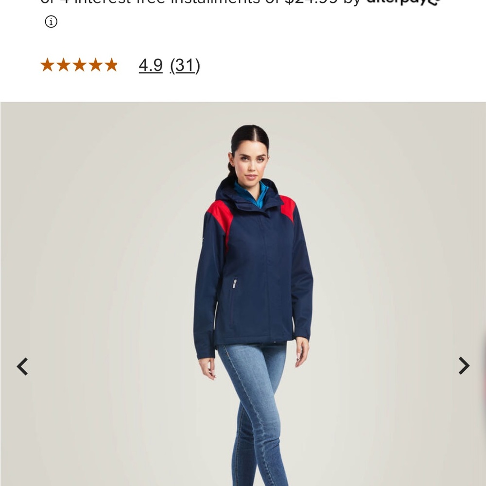 Ariat Spectator Rain Jacket🐎 - Picture 2 of 3